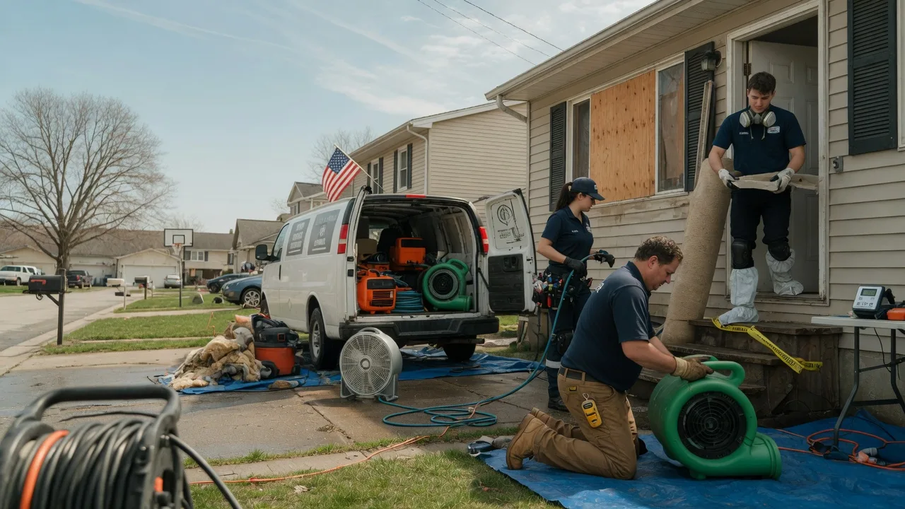 Water Damage Restoration in Ventress, LA near me